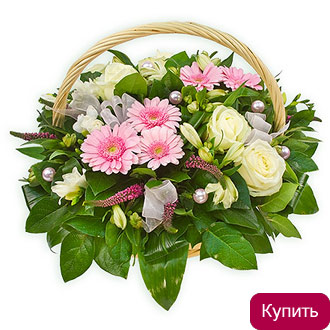 Цветочная корзина Избранница